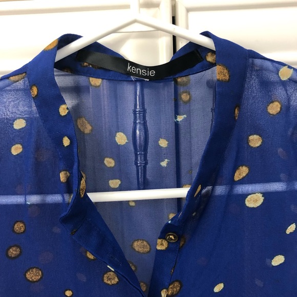 Kensie women’s sheer sleeveless blouse - Picture 5 of 8